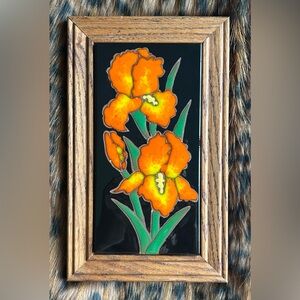 Hand Painted Siegel Arts Tile Trivet